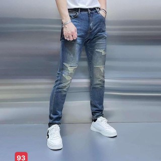 Quần Jean Nam Chất Co Giãn, Không Bai Màu, Dáng Ôm Body, Hit Hót (ảnh kèm video)Thời Trang Phong Cách tp_shop_ 87 ms1003