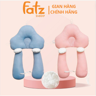 Gối chữ U cho bé sơ sinh BEBORN LOVE, chống giật mình chống méo đầu,có dây rút điều chỉnh 3 đầu giúp bé sơ sinh ngủ ngon