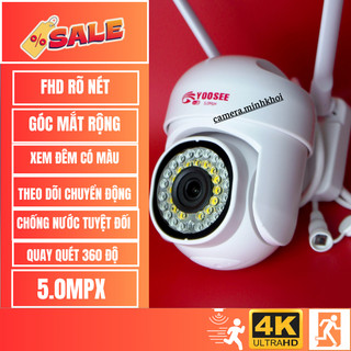 Camera PTZ Mini Yoosee FullHD 2.0Mpx Quay quét 360