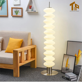Đèn sàn milano tube uốn lượn, đèn trang trí phòng khách,phòng ngủ, phim trường - tnp decor