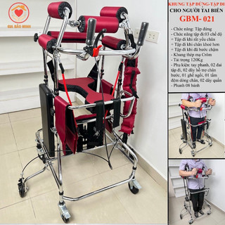 KHUNG TẬP ĐI VÀ TẬP ĐỨNG CHO NGƯỜI BỊ TAI BIẾN GBM-021