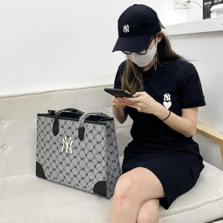 [AUTHENTIC] TÚI MLB MONOGRAM DIA JAQUARD TOTE