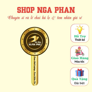 Combo 1000 tem niên phong, tem nhựa, kt:4x8cm