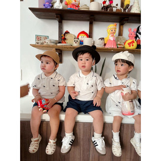 ORDER 2W- SET BLUEDOG POLO TRẮNG REMAKE ( sẵn 100)
