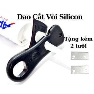 Dụng Cụ Cắt Vòi Keo Silicon Tặng Kèm 2 Luỡi, Dao Cắt Vòi Silicon, Cắt Vòi Keo Silicon