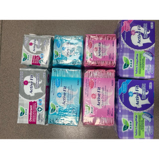 Băng Vệ Sinh Hàng Ngày Laurier Active Fit/ Đầu cuối chu kỳ Laurier Safety long&Wide 16,5cm Các Mùi