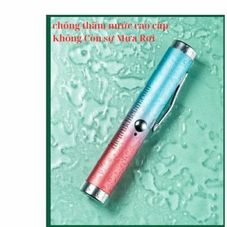Bút laser mini 9cm tia xanh lá _ tia đỏ siêu mạnh