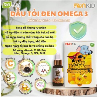 dầu tỏi đen omega3
