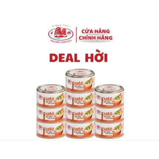 Combo 10 hộp pate cột đèn hải phòng 90g - đồ hộp hạ long