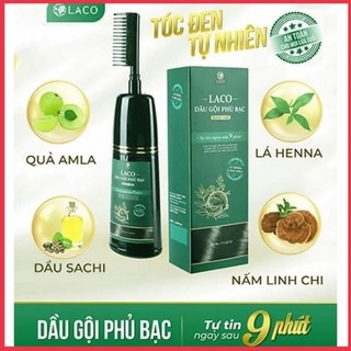 Dầu gội phủ bạc Laco 200ml