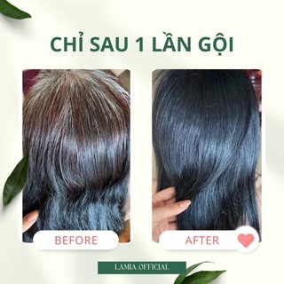[ chính hãng] Dầu gội phủ bạc Bi bop collagen 500ml