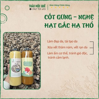 Cốt gừng nghệ THAO MOC QUE hạt gấc hạ thổ 100 ngày