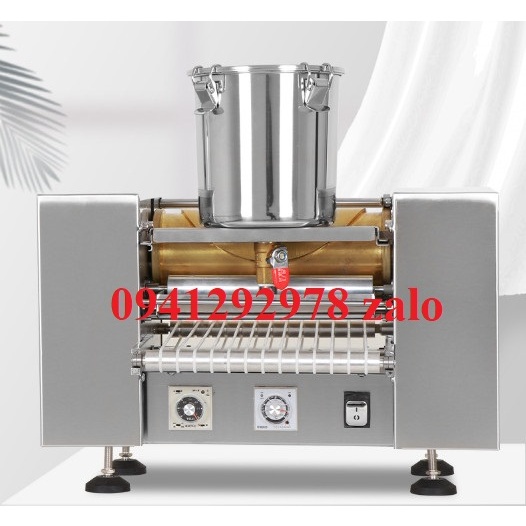 Máy Làm Bánh Crepe ngàn lớp , Bánh Cuốn Bánh Ngàn Lớp, công suất 2800w, bảo hành 1 năm