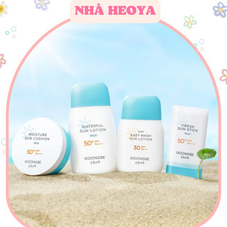 <mẫu mới> TRỌN BỘ KEM CHỐNG NẮNG GOONGBE SIÊU LÀNH TÍNH DÀNH CHO BÉ