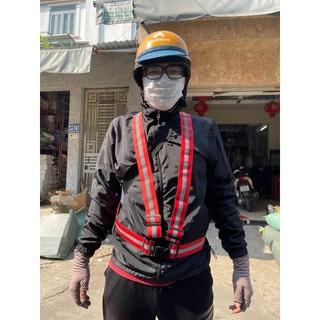 Áo phản quang thun phượt - áo dạ quang đi phượt- áo phượt phản quang