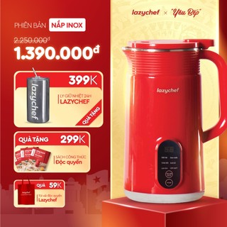 Máy Xay Nấu Đa Năng Lazychef, Máy Xay Sữa Hạt, Nấu Sữa Đậu Nành, Nấu Soup, Máy Xay Sinh Tố, Smoothie