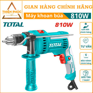 Máy khoan búa total tg1081316e 810w