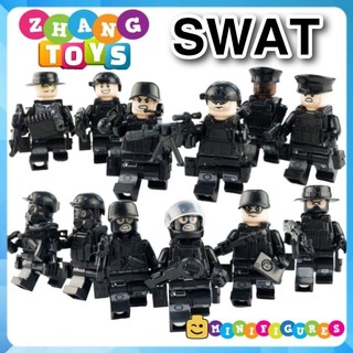 Đồ chơi Xếp hình tiểu đội đặc nhiệm cảnh sát phản ứng nhanh Minifigures Swat 1620
