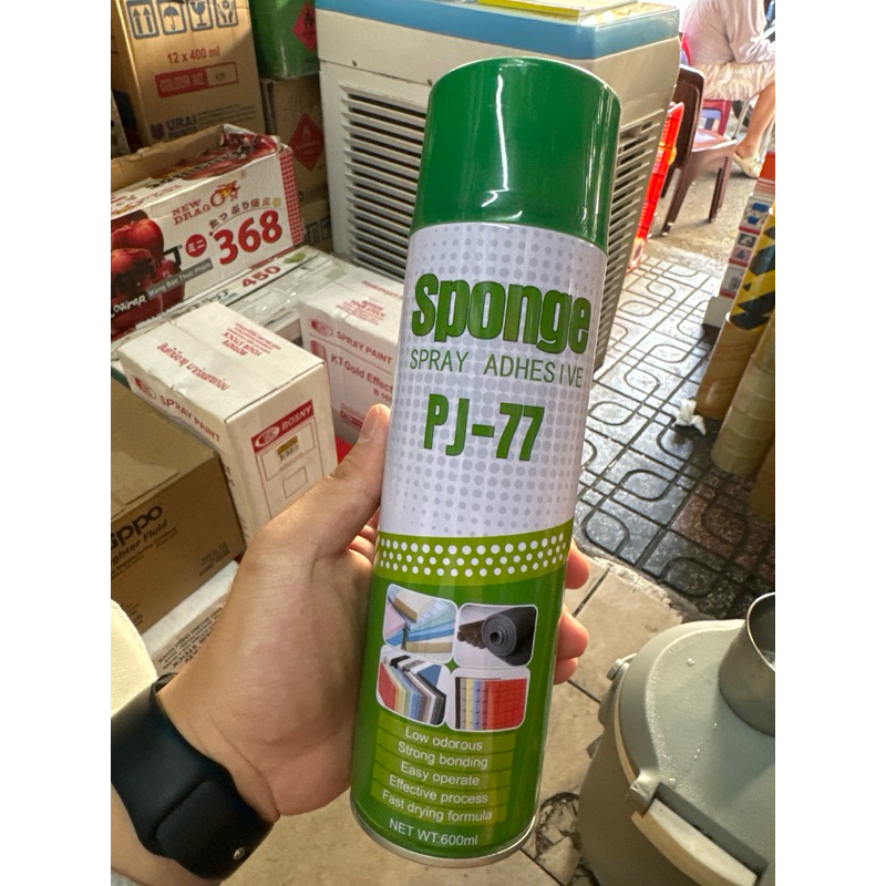 Keo xịt Sponge Spray Adhesive PJ77 (chai 600ml)