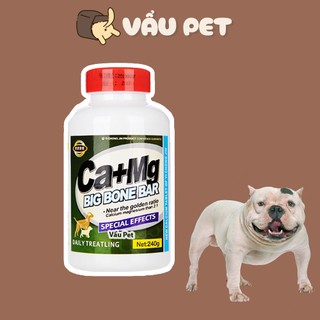 Viên Nhai Giúp Bổ Sung canxi + magie cho chó mèo Ca+Mg [combo 15 viên]