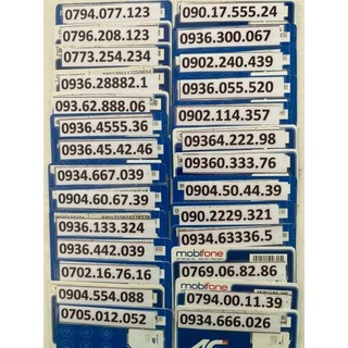 SIM MOBI TRẢ TRƯỚC