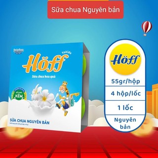 Sữa chua trẻ em Hoff vị Nguyên Bản cho trẻ từ 6 tháng