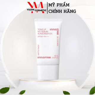 Kem Chống Nắng Nâng Tone, Kiềm Dầu Innisfree Tone Up No Sebum - Tone Up Watering Sunscreen SPF50/PA++++ 50ml