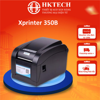 Máy in Xprinter XP 350B in đơn hàng GHTK, in tem nhãn và phiếu giao hàng các sàn TMĐT