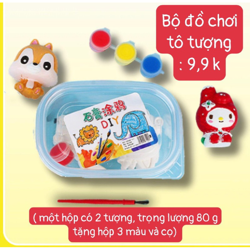 bộ đồ chơi tô tượng