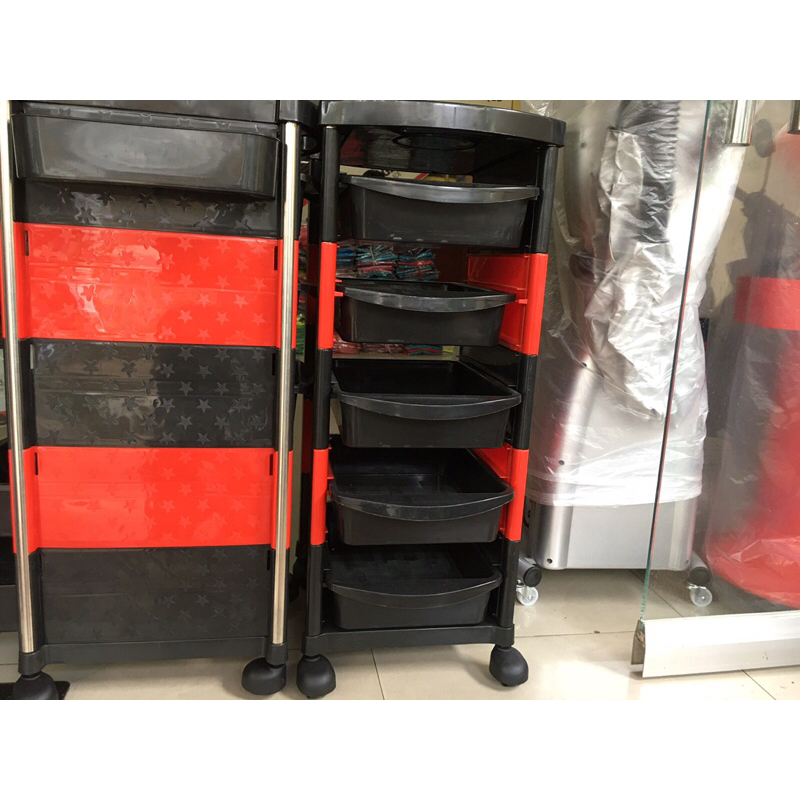 xe đẩy tiệm tóc (5 tầng)