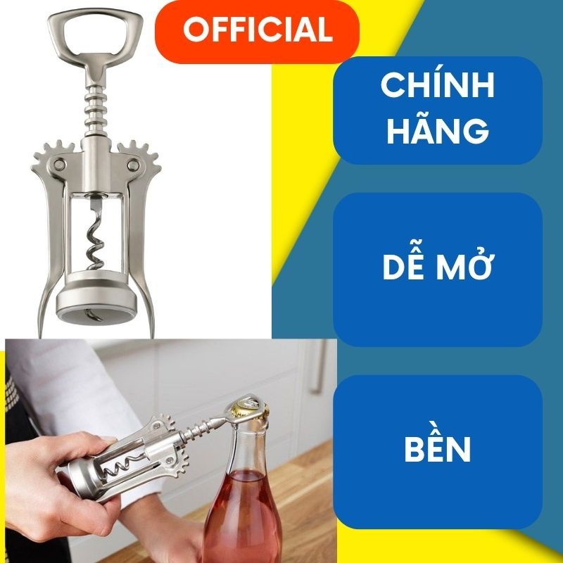 Dụng Cụ Mở Nắp Chai, Mở Nắp Rượu Vang IDEALISK IKEA