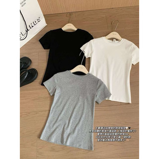 Áo thun body trơn chất díp co dãn dáng basic hàng QC -SinNa