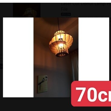 Đèn gỗ trang trí decore MINH ANH D12