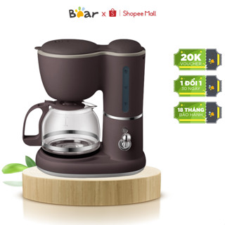 Máy pha cà phê mini tự động BEAR KFJ-A06K1/A06Q1 chính hãng, dùng pha trà, pha cafe/coffee cho gia đình, công sở_BH 18th