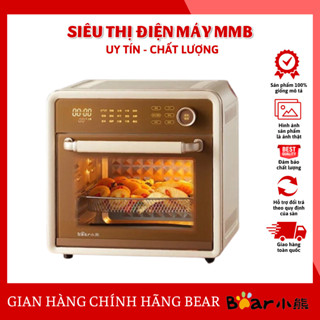 Nồi Chiên Không Dầu Lò Nướng Hơi Nước Bear DKX-F18G5 18L Đều Khiển Cảm Ứng Tích Hợp 15 Chương Trình Nầu Ăn Có Sẵn