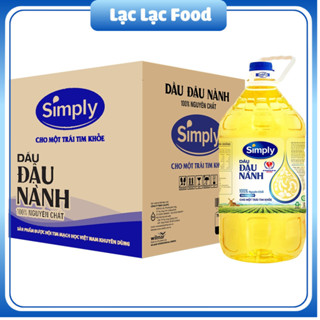 [ 1 Chai] Dầu Ăn Simply Đậu Nành 2L Chất 100% -Hsd 2026 - Lạc Lạc Food