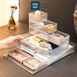 Khay Chia Ngăn Kéo, Khay Đựng Đồ Đa Năng Cao Cấp, Khay Nhựa Trong Đựng Mĩ Phẩm Có Thể Xếp Chồng P300