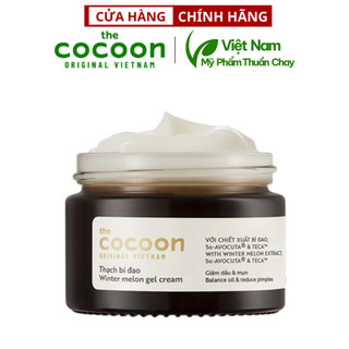 Thạch Bí Đao cocoon (kem dưỡng ẩm) cấp ẩm và ngừa mụn 30ml