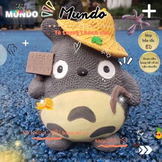 Tượng tô màu SIZE XXL 001 TOTORO, tượng thạch cao MUNDO