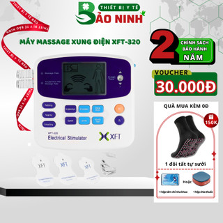 Máy Massage Xung Điện trị liệu XFT-320,có chế độ bút dò huyệt, bấm huyệt, 3 chế độ - 10 cường độ massage