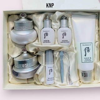 Set kem dưỡng + cao nám Whoo trắng