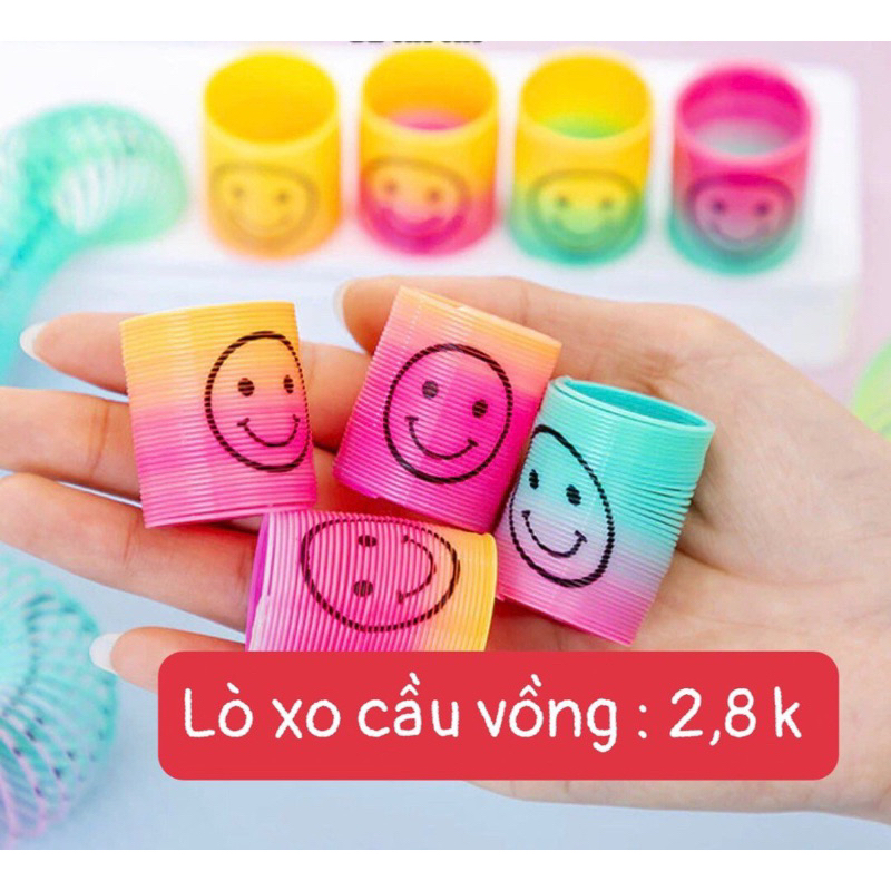 lò xo cầu vồng