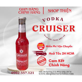 Vodka cruiser raspberry 4.6% 275ml-vị mâm xôi