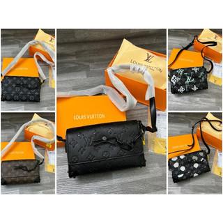 Túi đeo chéo hót trend mini bag hoạ tiết vân loang _ túi đeo chéo bag mini nam nữ ful box ảnh tại shop