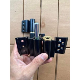 Bản lề AG long đen đồng ,bản lề 11cm hệ 55 bản lề pma bản lề ag đệm đồng hộp 10 cái ,Bản lề AG 2 vế kèm nẹp vít