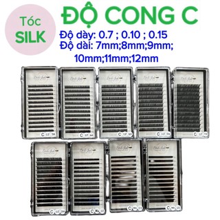 Mi khay (mi nối) đủ độ cong 12-16 hàng (dụng cụ nối mi)