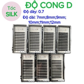 Mi khay (mi nối) đủ độ cong 12-16 hàng (dụng cụ nối mi)