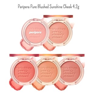 Phấn má hồng Peripera Pure Blushed Sunshine Cheek Pastel Lavender Prize Pink 4.2g - Lydiabeauty