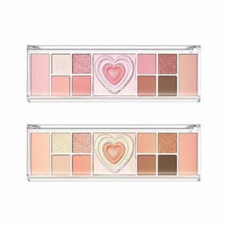 Phấn mắt Peripera All Take Mood Like Palette trái tim đa năng - Lydiabeauty