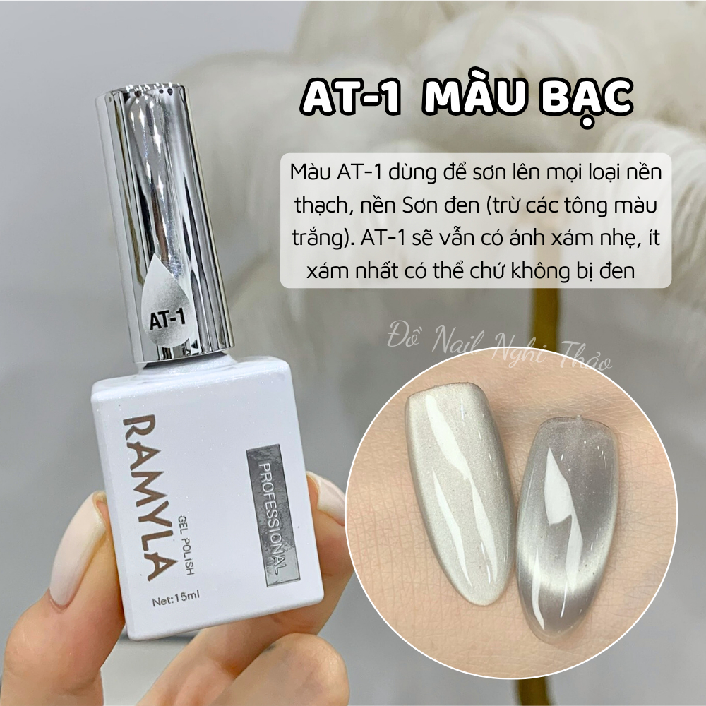 Sơn gel mắt mèo ánh trăng cực quang RAMYLA 15ml JELIVA